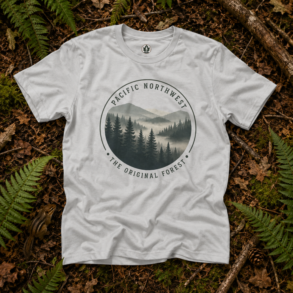 Pacific Northwest T‑Shirt — “The Original Forest” Tee