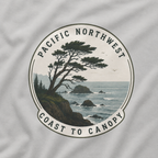 Pacific Northwest Tree T‑Shirt — “Coast to Canopy” Tee
