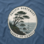 Pacific Northwest Tree T‑Shirt — “Coast to Canopy” Tee