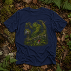 Kudzu Vine Monster with Garden Gnome Version 1 T‑Shirt