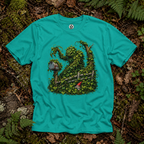 Kudzu Vine Monster with Garden Gnome Version 1 T‑Shirt