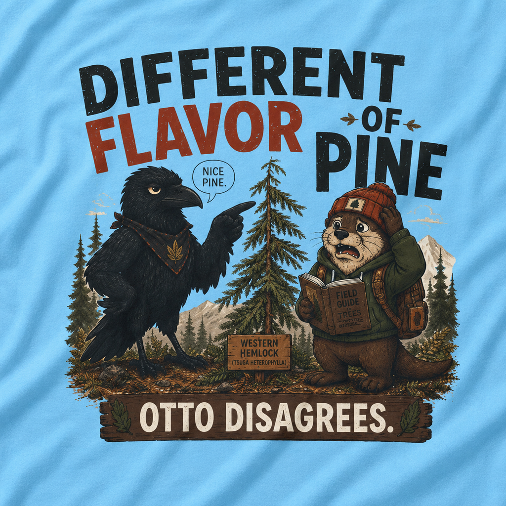 Different Flavor of Pine, Otto Disagrees (It's not a Pine series) T‑Shirt