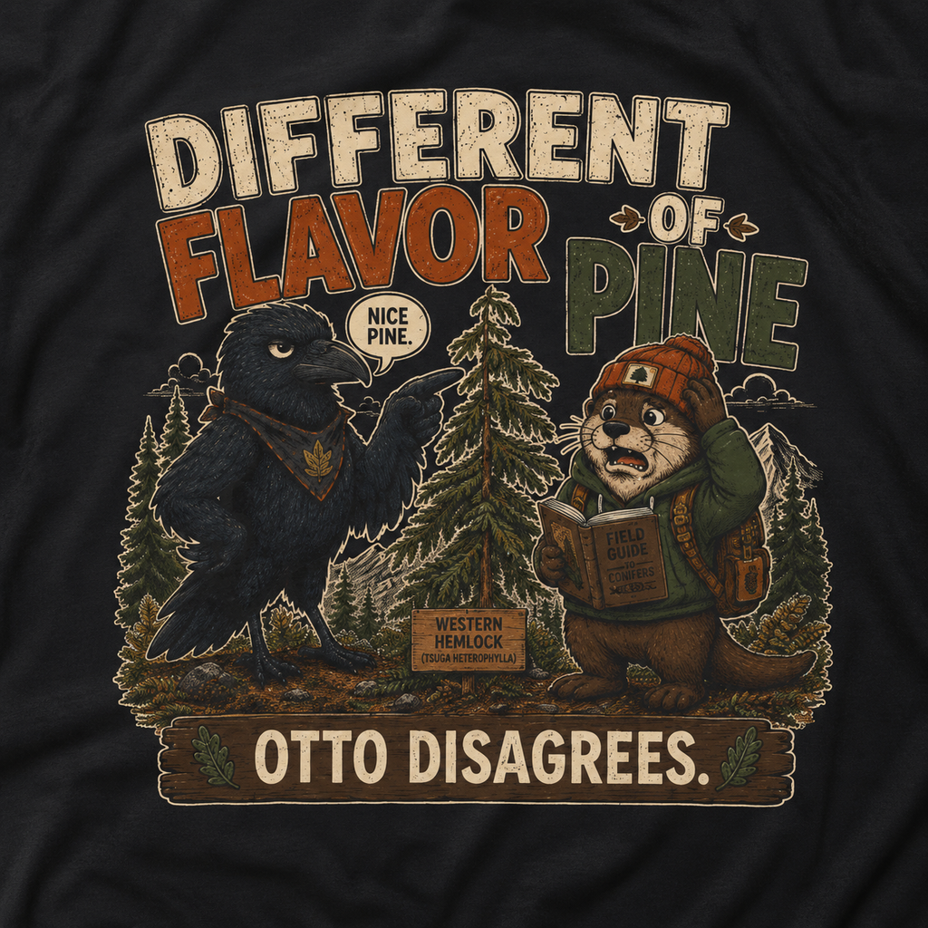Different Flavor of Pine, Otto Disagrees (It's not a Pine series) T‑Shirt