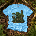 Kudzu Vine Monster with Garden Gnome Version 2 T‑Shirt