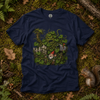 Kudzu Vine Monster with Garden Gnome Version 4 T‑Shirt