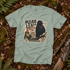 Please Leaf Me Alone (This is Why I Work Alone) Version 4 T‑Shirt