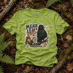 Please Leaf Me Alone (This is Why I Work Alone) Version 4 T‑Shirt