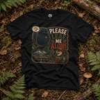 Please Leaf Me Alone (This is Why I Work Alone) Version 5 T‑Shirt