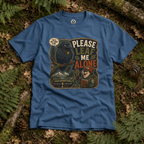 Please Leaf Me Alone (This is Why I Work Alone) Version 5 T‑Shirt