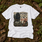 Please Leaf Me Alone (This is Why I Work Alone) Version 5 T‑Shirt
