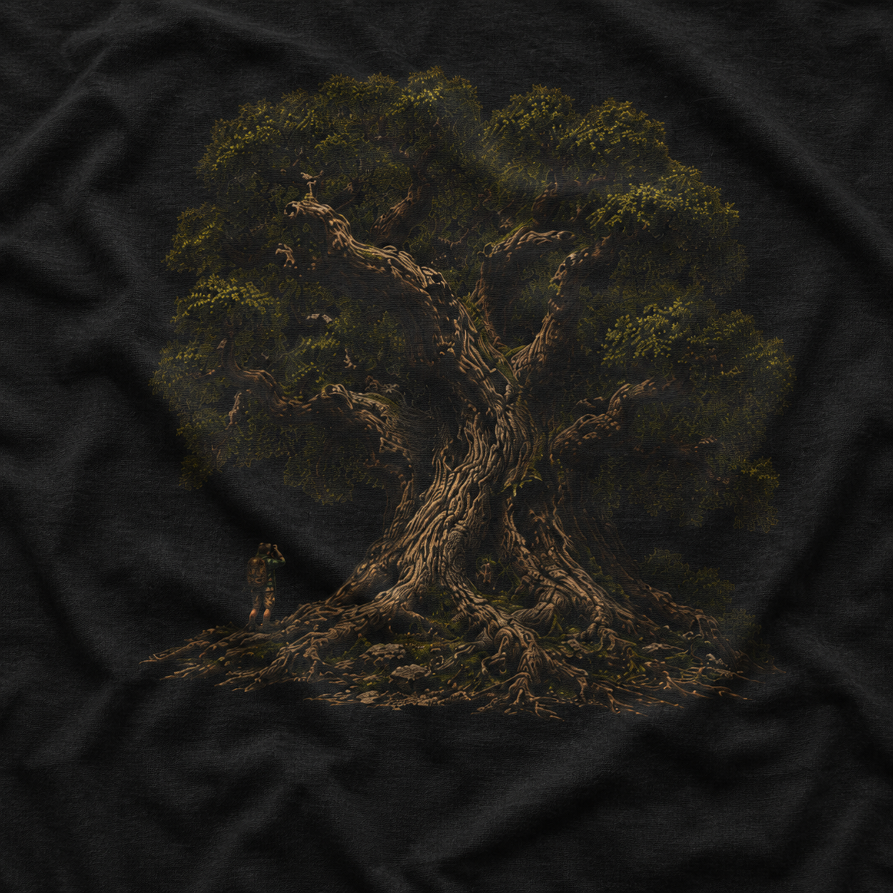 Looking up at Giant Tree Version Two T‑Shirt