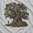 Looking up at Giant Tree Version Two T‑Shirt