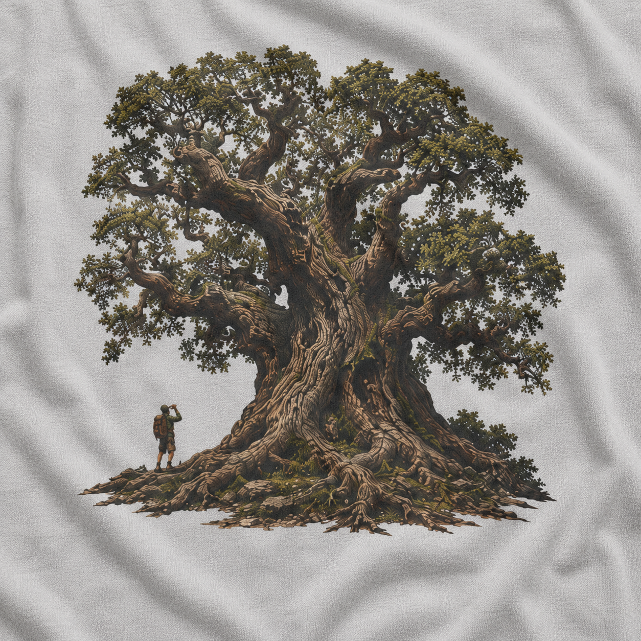 Looking up at Giant Tree Version Two T‑Shirt