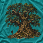 Looking up at Giant Tree Version Two T‑Shirt