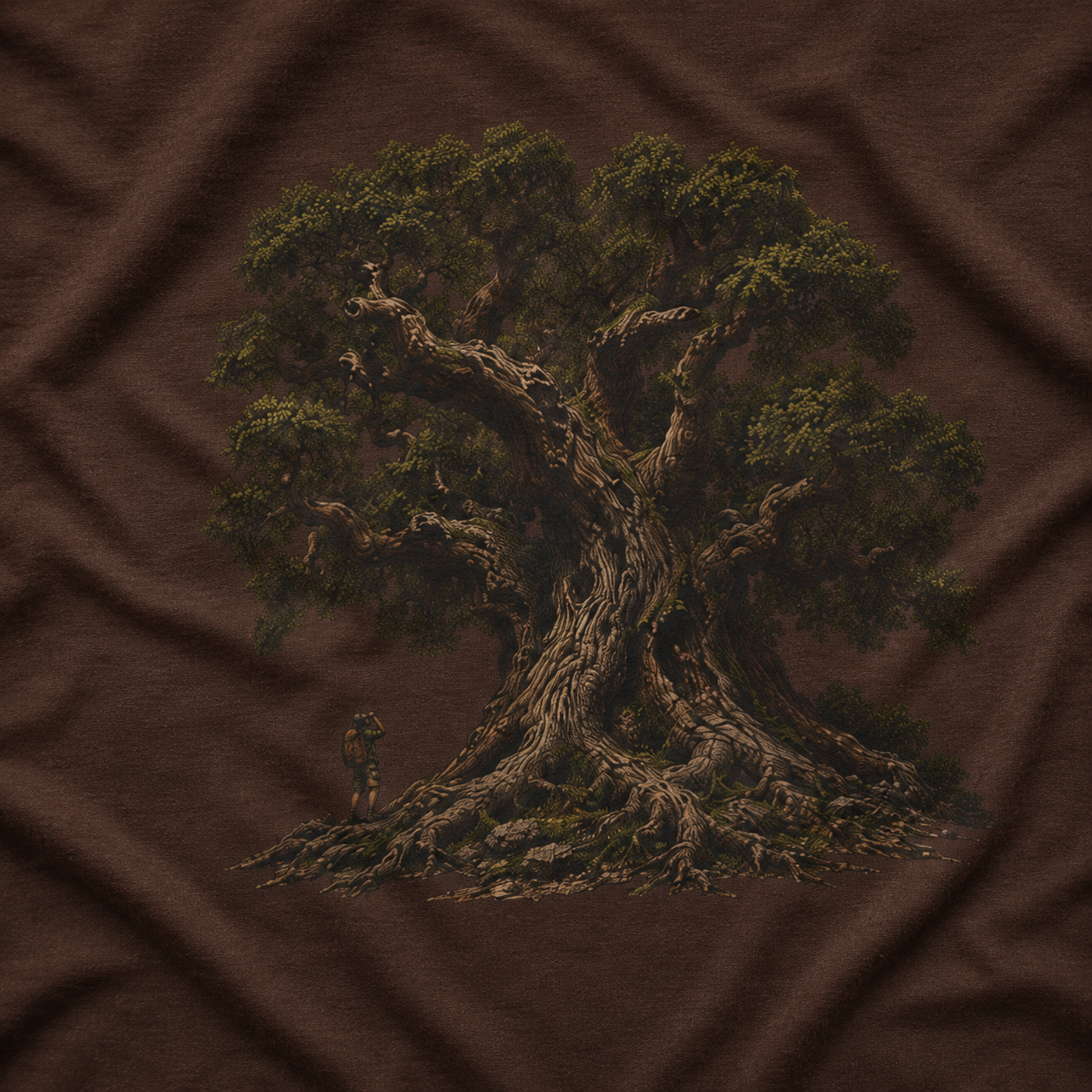 Looking up at Giant Tree Version Two T‑Shirt