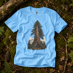 Looking up at Giant Tree Version Three T‑Shirt