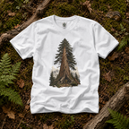 Looking up at Giant Tree Version Three T‑Shirt