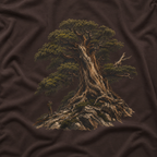 Looking up at Giant Tree Version Five T‑Shirt