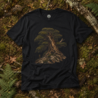 Looking up at Giant Tree Version Five T‑Shirt
