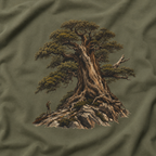 Looking up at Giant Tree Version Five T‑Shirt