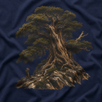 Looking up at Giant Tree Version Five T‑Shirt