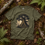 Looking up at Giant Tree Version Four T‑Shirt