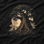 Looking up at Giant Tree Version Four T‑Shirt