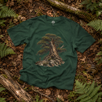 Looking up at Giant Tree Version Five T‑Shirt