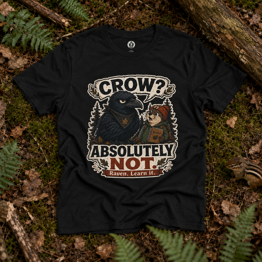 Crow, Absolutely Not Version 5 T‑Shirt