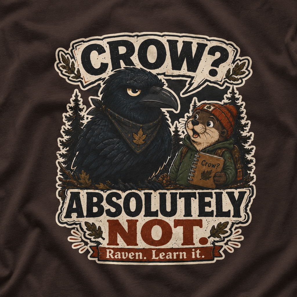 Crow, Absolutely Not Version 5 T‑Shirt
