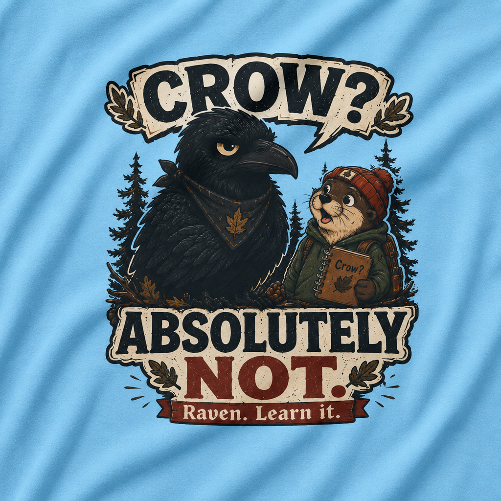 Crow, Absolutely Not Version 5 T‑Shirt