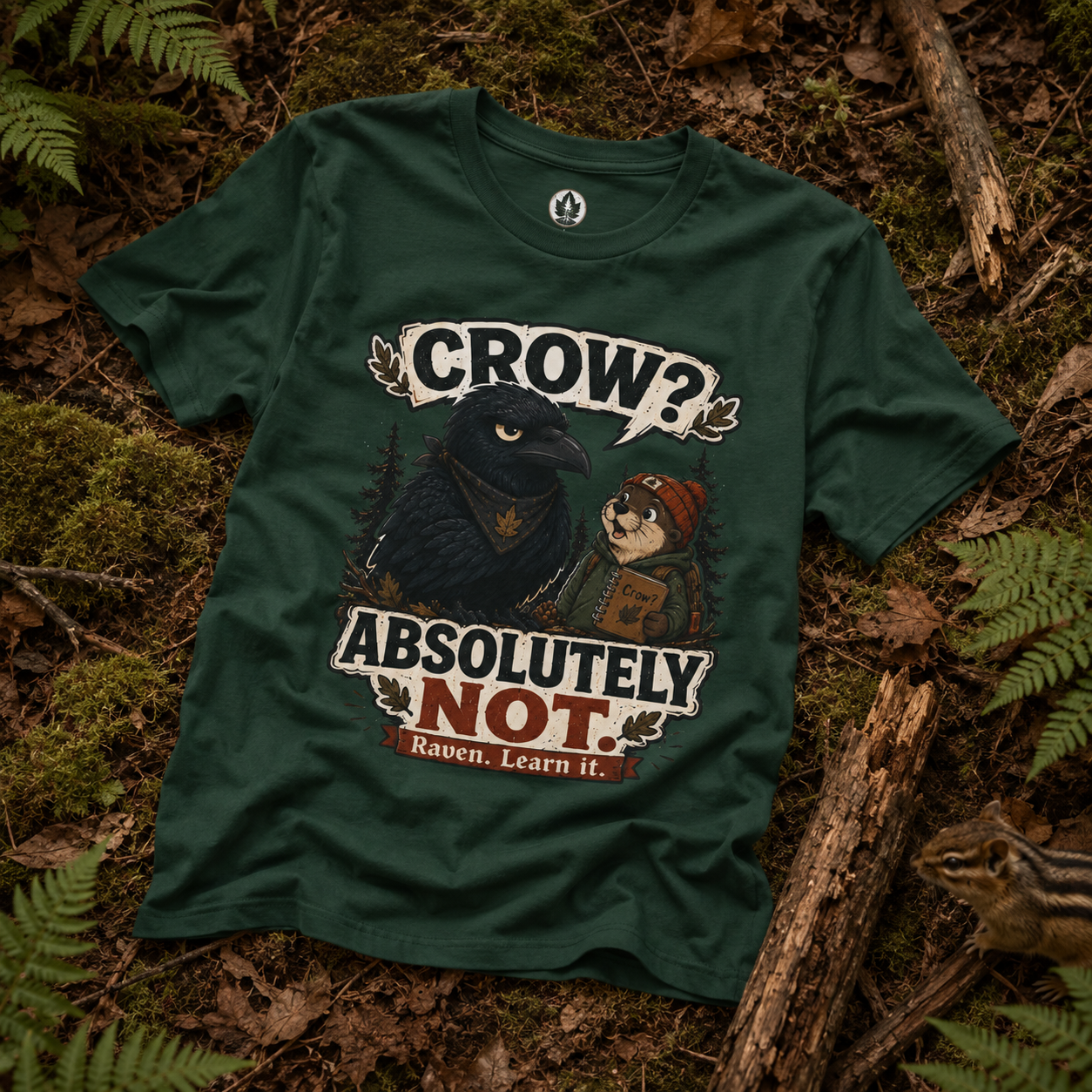 Crow, Absolutely Not Version 5 T‑Shirt