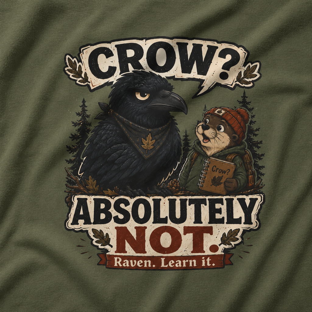 Crow, Absolutely Not Version 5 T‑Shirt