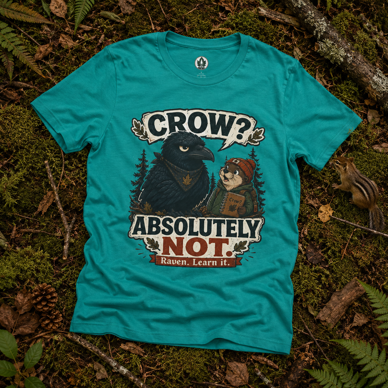Crow, Absolutely Not Version 5 T‑Shirt