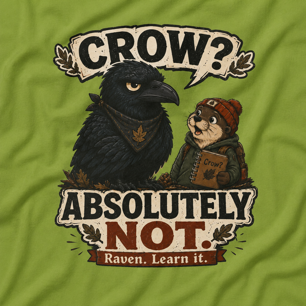 Crow, Absolutely Not Version 5 T‑Shirt