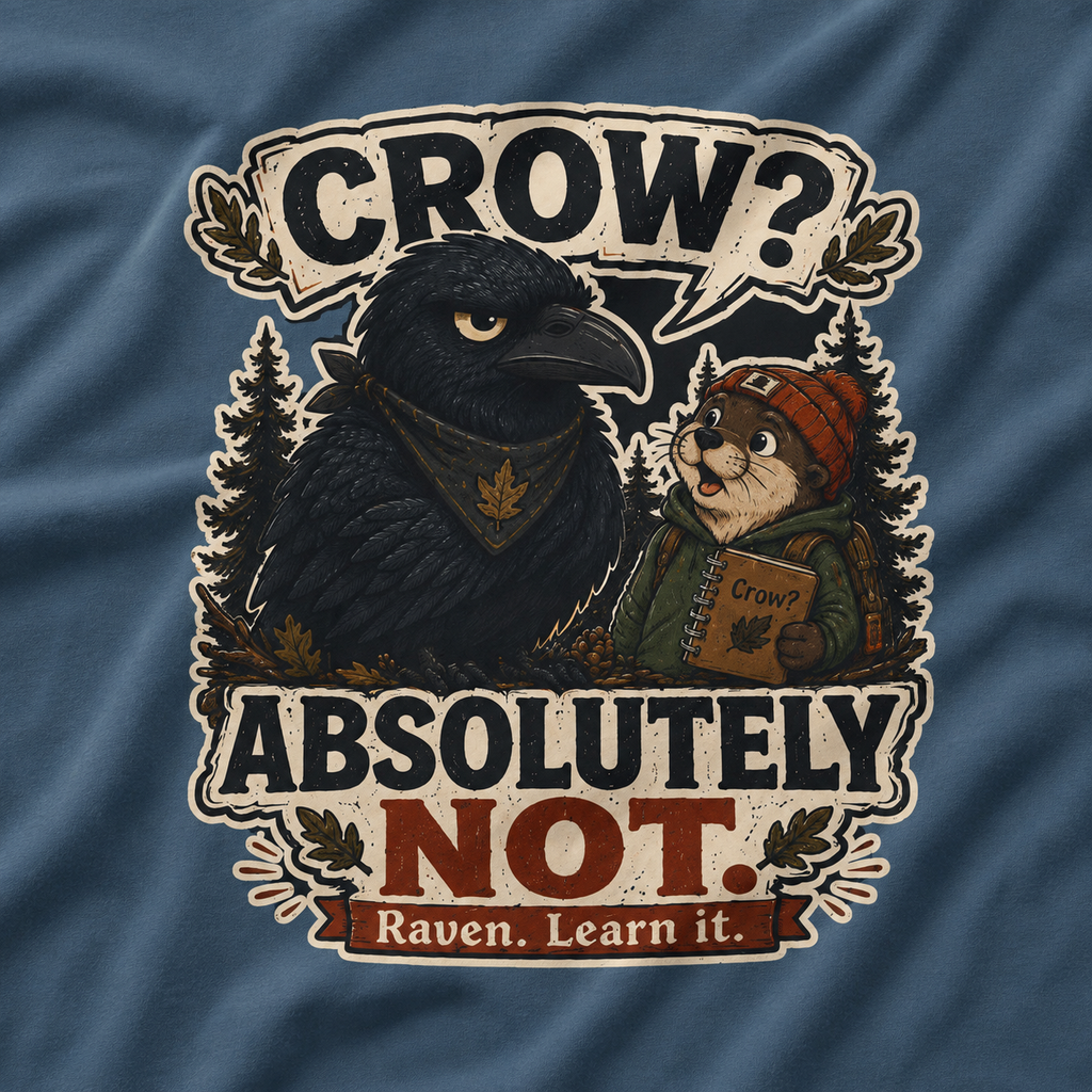 Crow, Absolutely Not Version 5 T‑Shirt