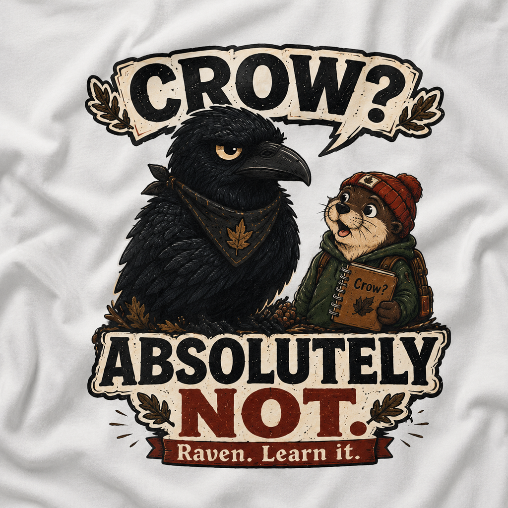 Crow, Absolutely Not Version 5 T‑Shirt