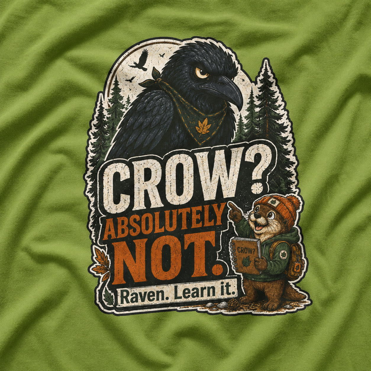 Crow, Absolutely Not Version 2 T‑Shirt