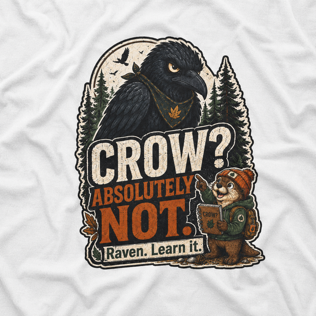 Crow, Absolutely Not Version 2 T‑Shirt