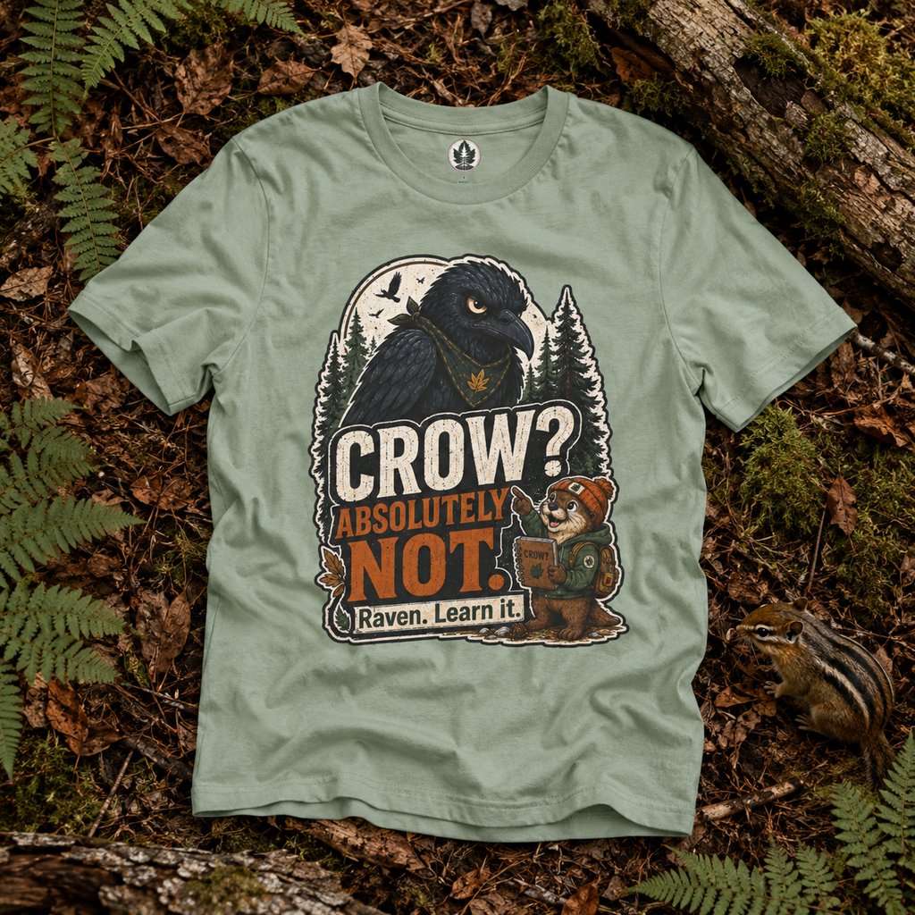 Crow, Absolutely Not Version 2 T‑Shirt