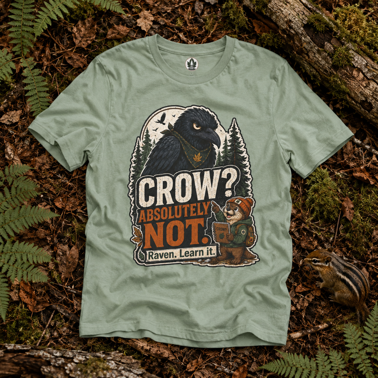 Crow, Absolutely Not Version 2 T‑Shirt