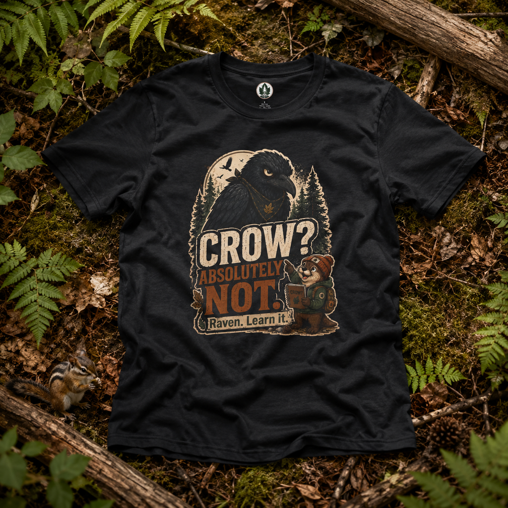 Crow, Absolutely Not Version 2 T‑Shirt