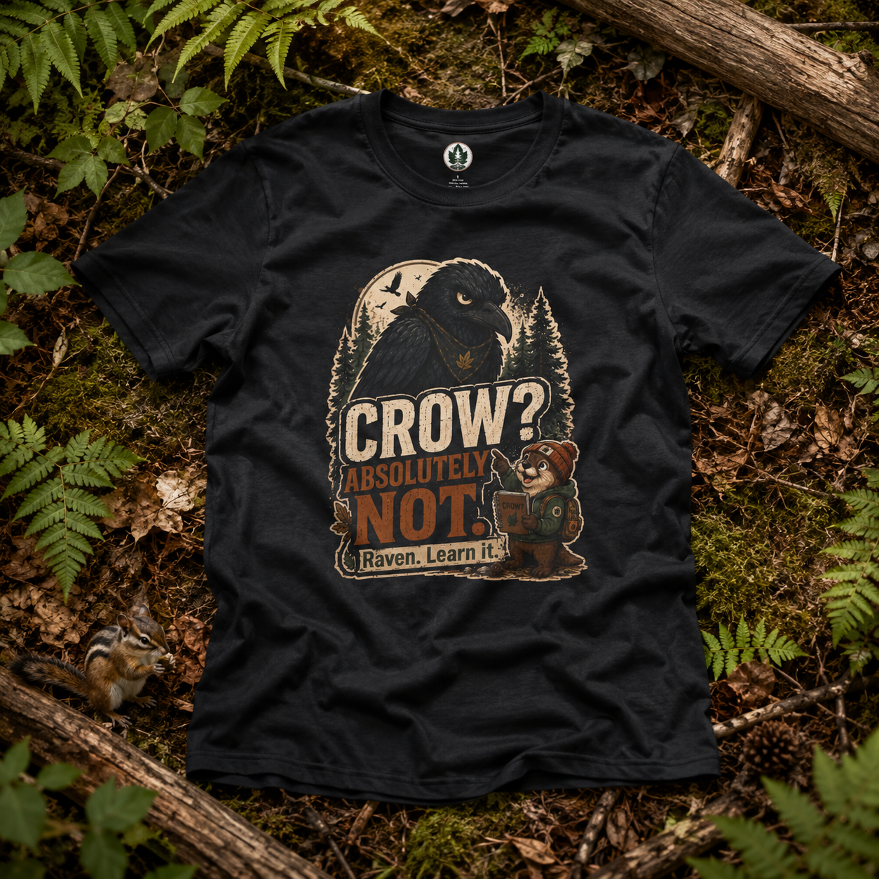 Crow, Absolutely Not Version 2 T‑Shirt