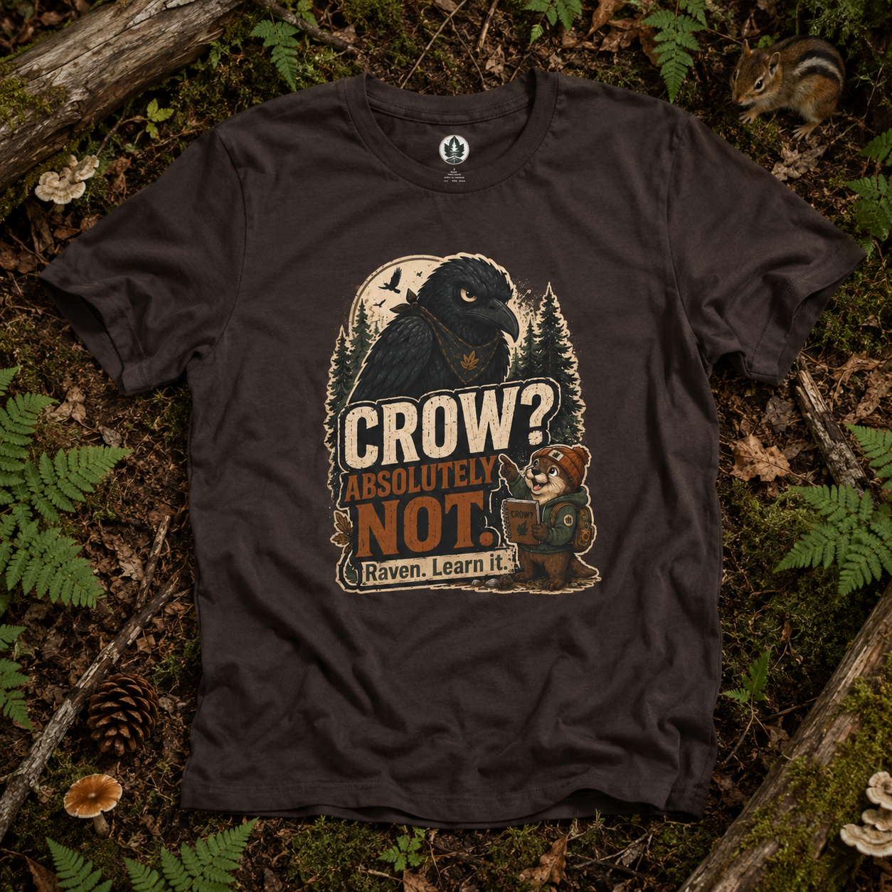 Crow, Absolutely Not Version 2 T‑Shirt