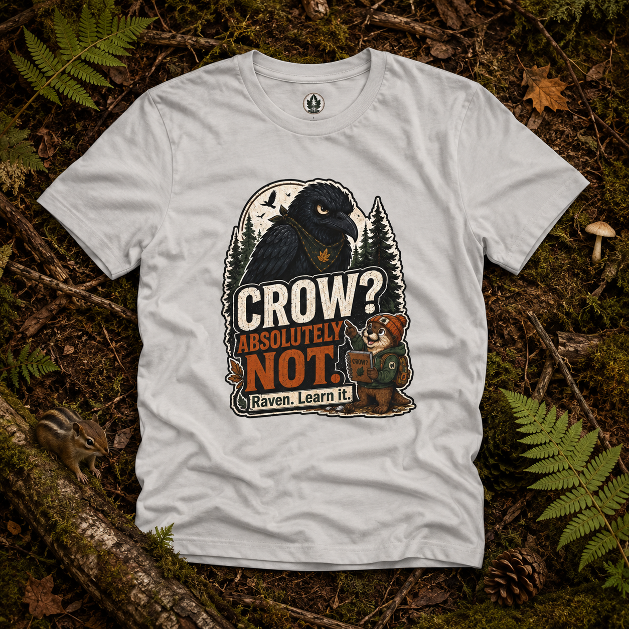 Crow, Absolutely Not Version 2 T‑Shirt