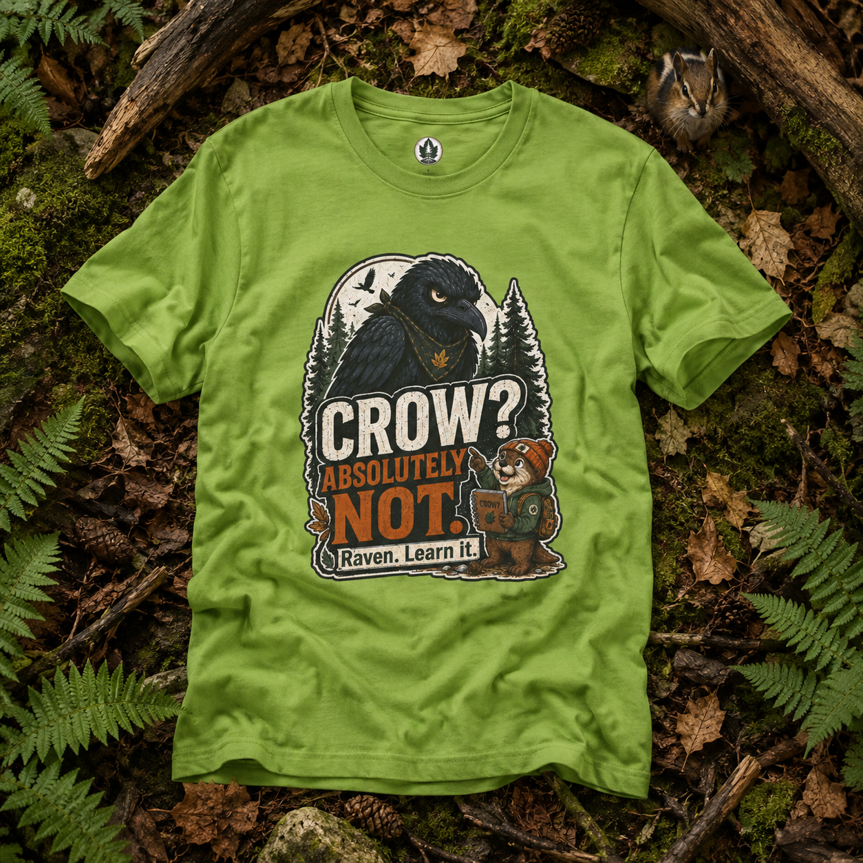 Crow, Absolutely Not Version 2 T‑Shirt