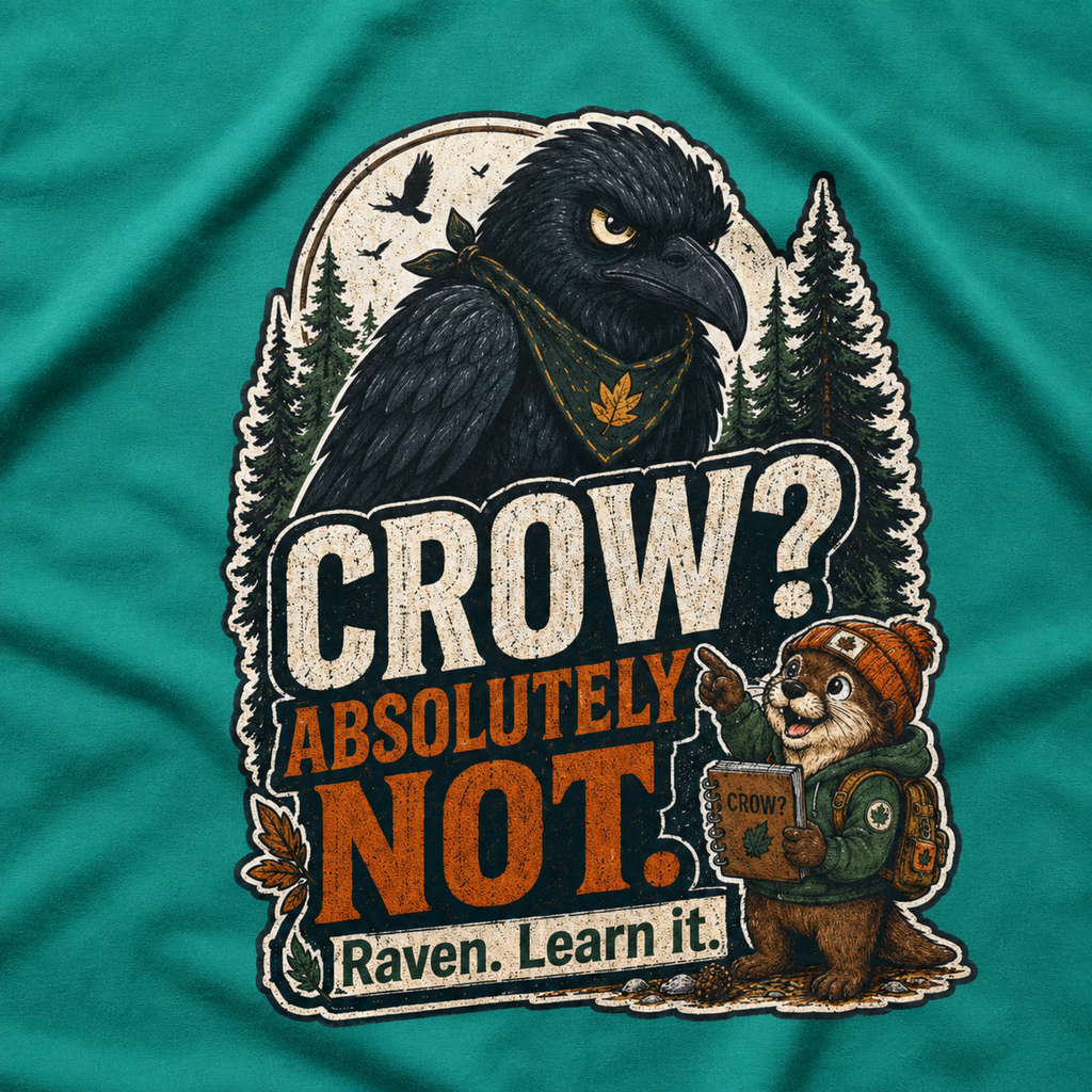 Crow, Absolutely Not Version 2 T‑Shirt