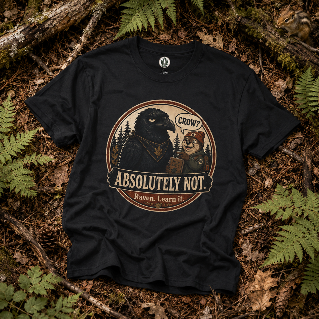 Crow, Absolutely Not Version 3 T‑Shirt