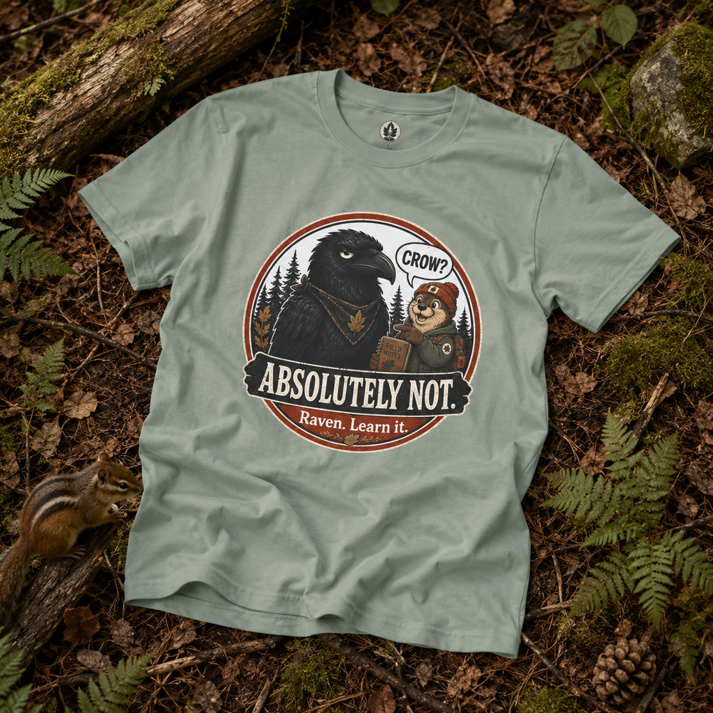 Crow, Absolutely Not Version 3 T‑Shirt