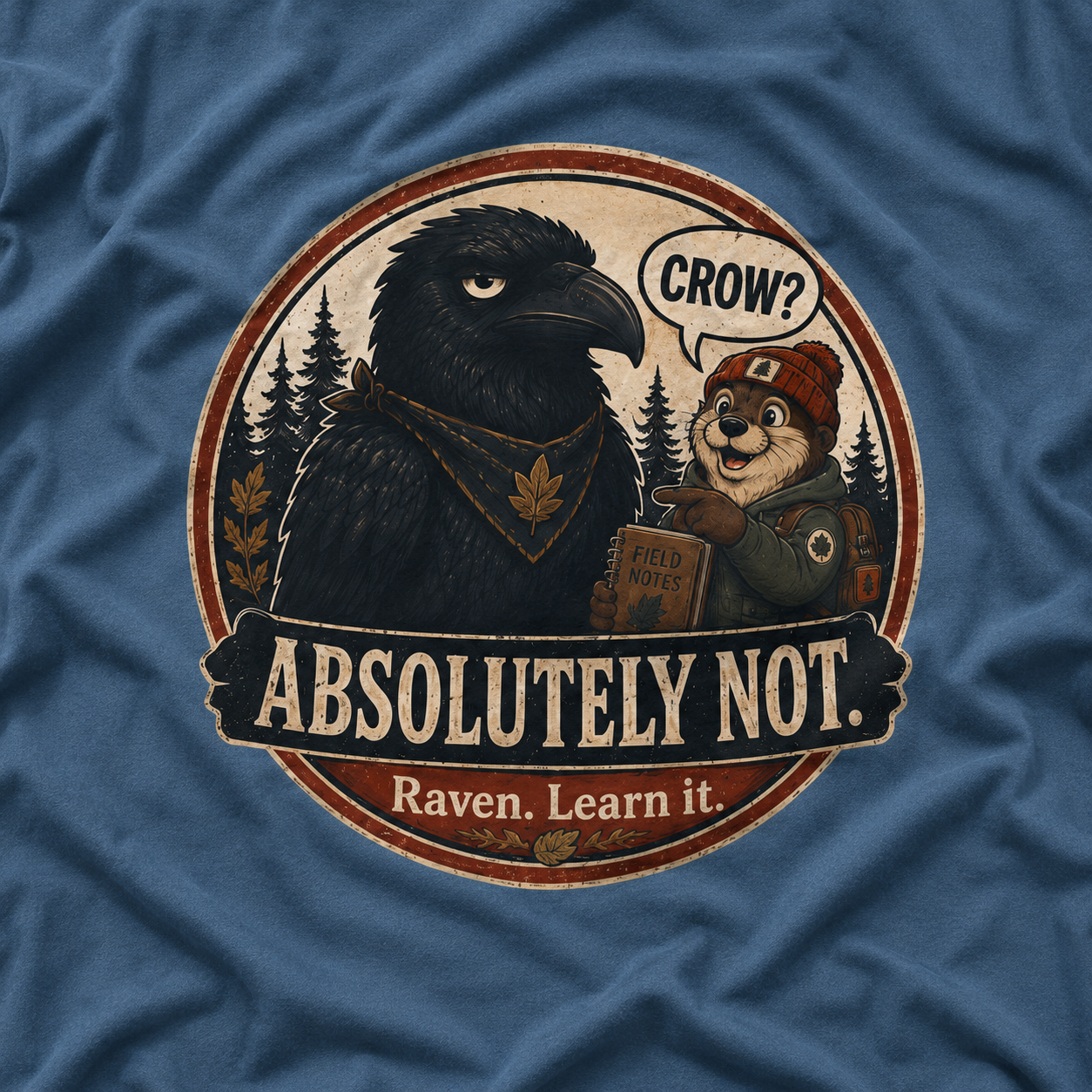 Crow, Absolutely Not Version 3 T‑Shirt